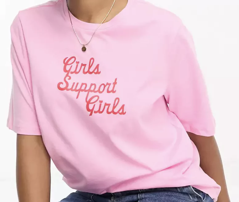 An Asos T-shirt with An Asos T-shirt with