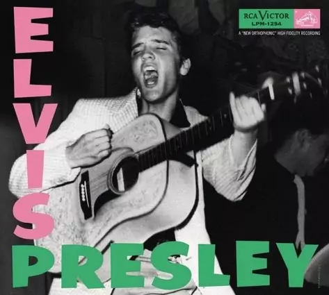 London Presley typeface used in Elvis Presley's 1956 album cover
London Presley typeface used in Elvis Presley's 1956 album cover