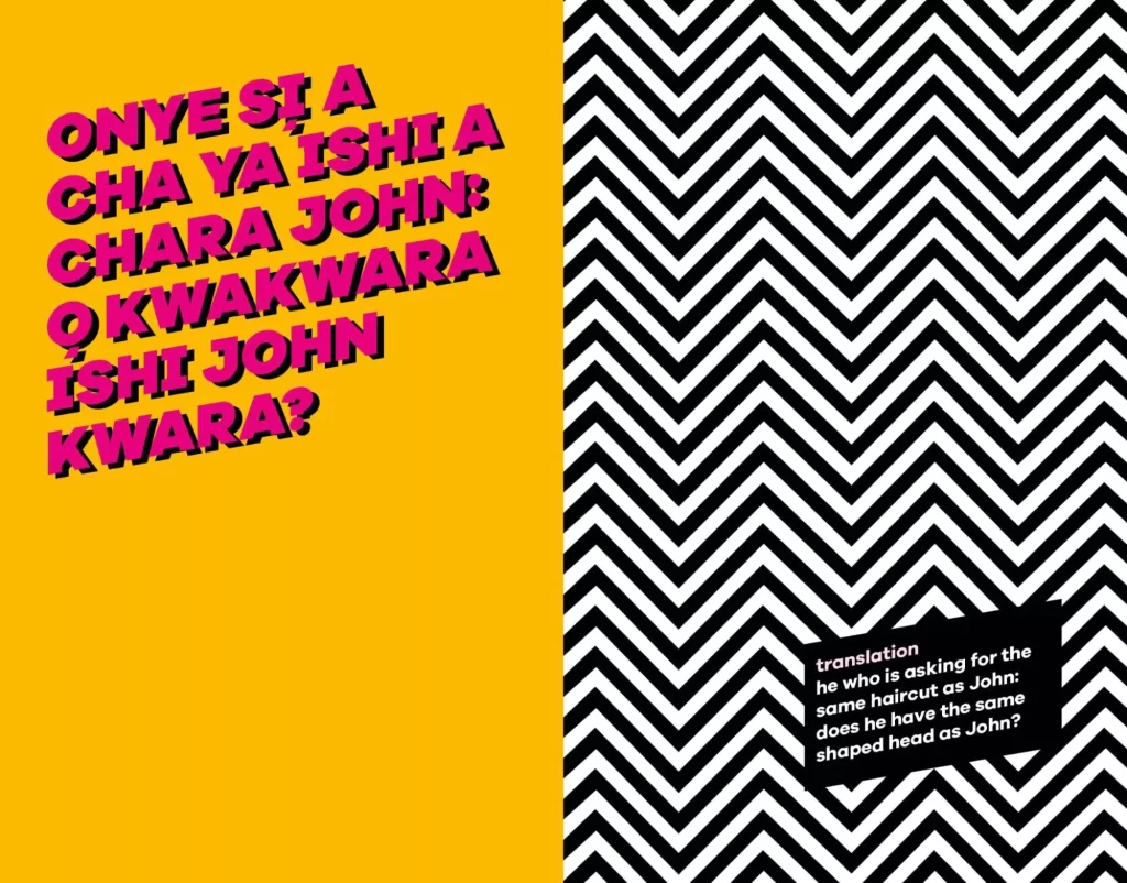 Bold typography used in a book cover design Bold typography used in a book cover design