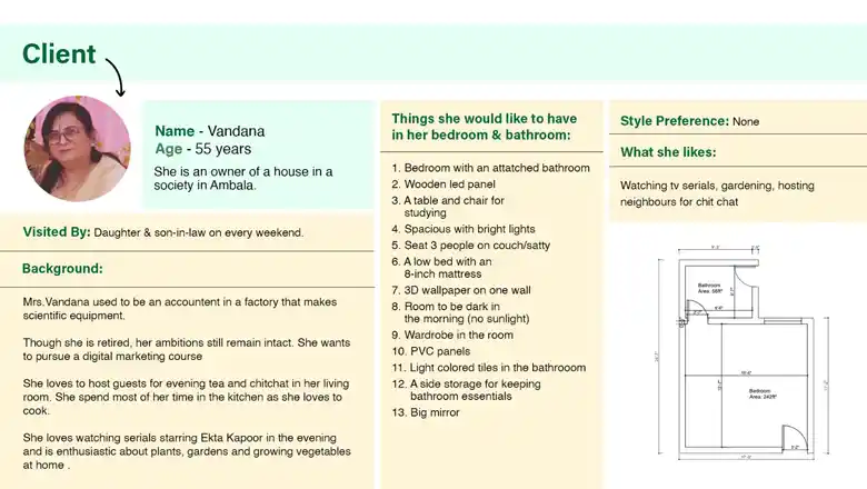 Client details and background for project Client details and background for project