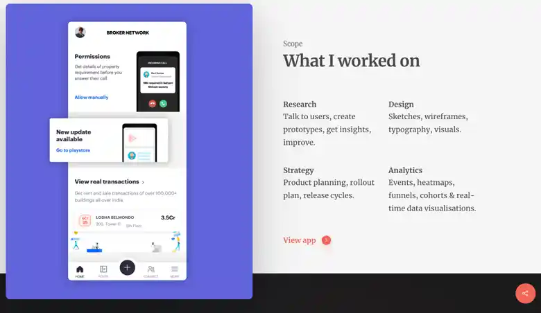 Inspiring UI UX portfolios - Arun Pattnaik 3 Inspiring UI UX portfolios - Arun Pattnaik 3