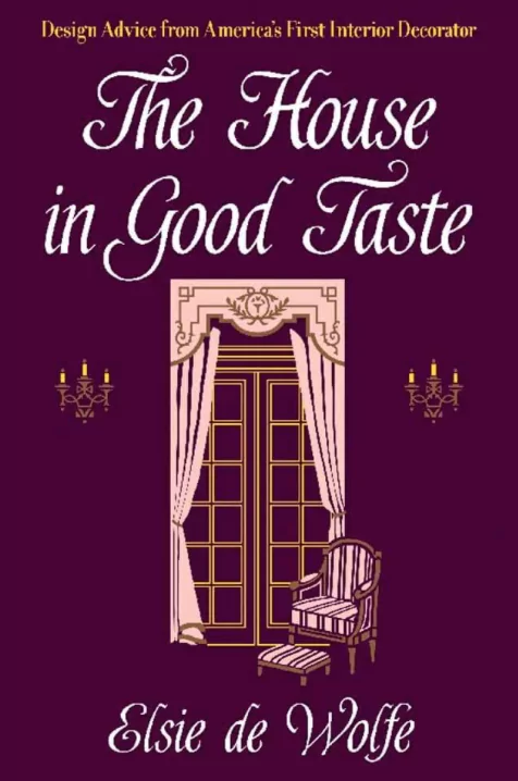 Cover design for The House in Good Taste by Elsie de Wolfe
Cover design for The House in Good Taste by Elsie de Wolfe