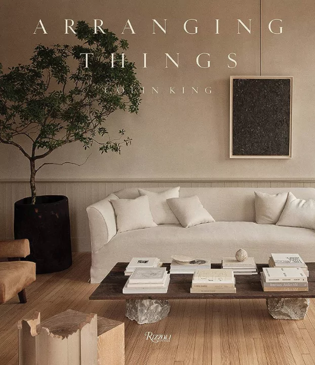 Book cover design for Colin King's Arranging Things Book cover design for Colin King's Arranging Things