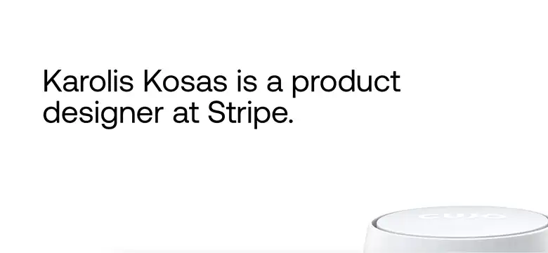 Top 7 UX designer portfolios: Karolis Kosas Top 7 UX designer portfolios: Karolis Kosas
