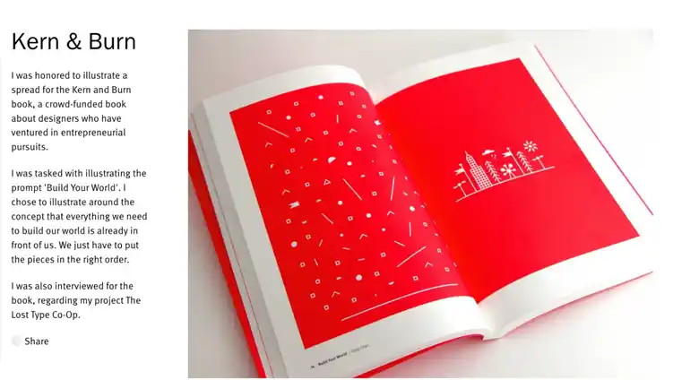 Kern & Burn project from Riley Cran's portfolio
