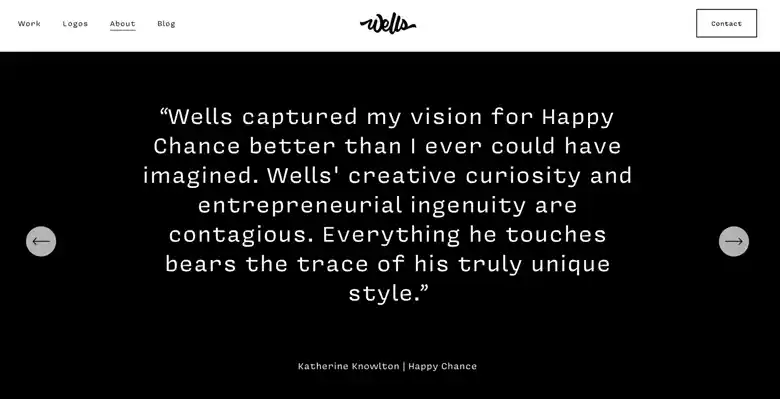 Client testimony in Wells Collins' portfolio