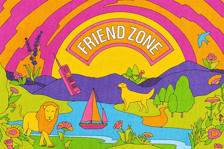 Friendzone illustration inspired by Port Moody landscape
