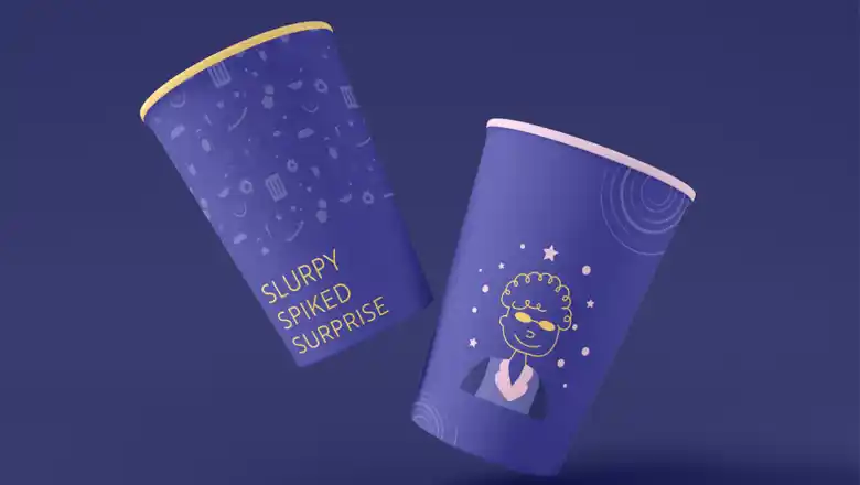 Collateral design for visual brand narrative project