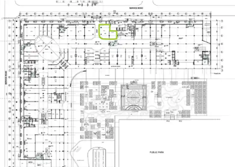 Mall floor plan for commercial interiors project Mall floor plan for commercial interiors project