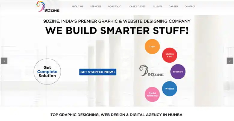 9Dzine Creative Agency's Homepage 9Dzine Creative Agency's Homepage