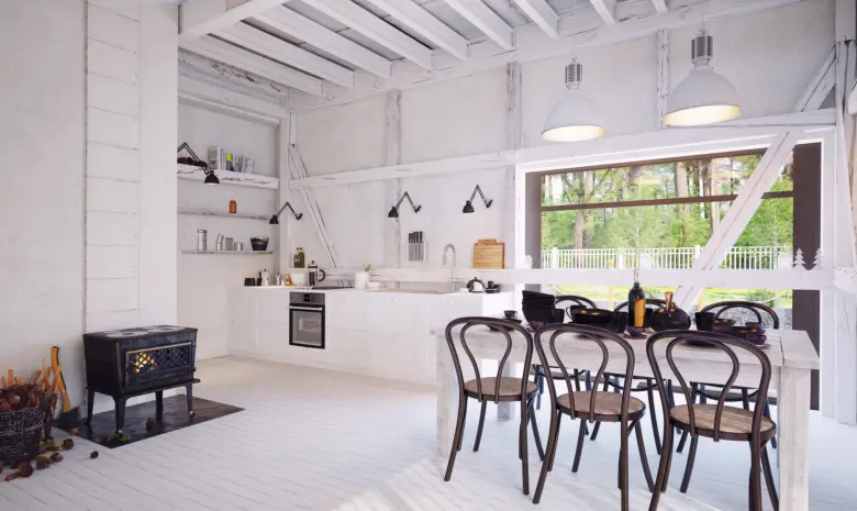 Modern Farmhouse as an example of interior design style