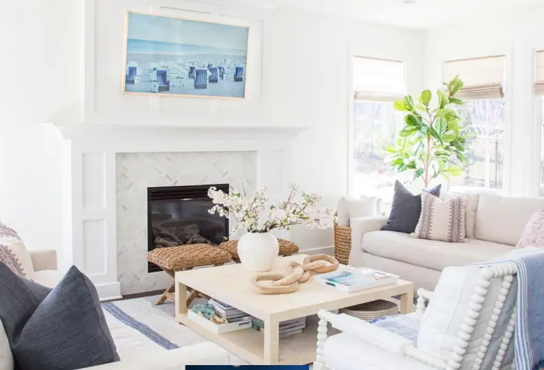 Interiors in a Coastal-style
