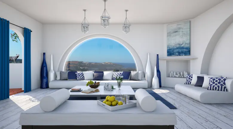 Mediterranean-style interior design example
