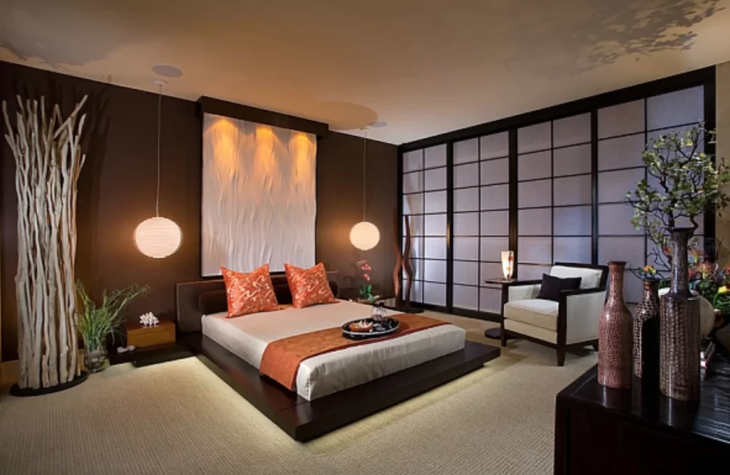 An example of an Asian Décor-style interior.
