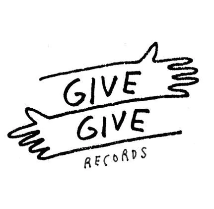 Give Give Records' hand-drawn logo design Give Give Records' hand-drawn logo design