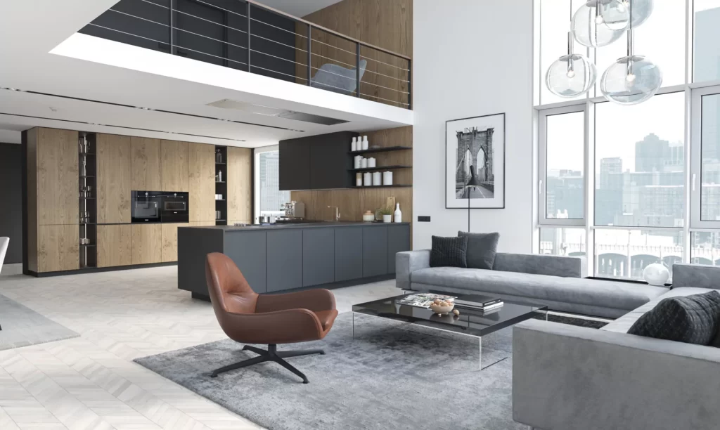 An example of an Urban Modern-style interior.

