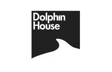 Logo of Dolphin House incorporating smart negative space in the design
Logo of Dolphin House incorporating smart negative space in the design