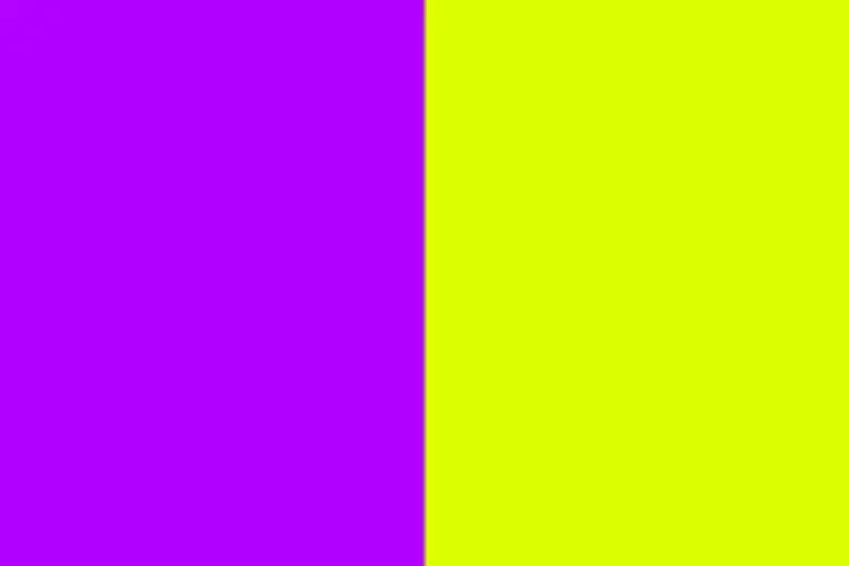 Complementary colour palette example 1