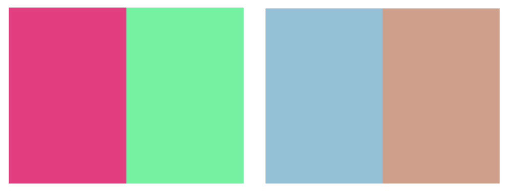 Complementary colour palettes Complementary colour palettes