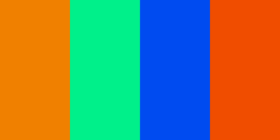 Tetradic colour palettes Tetradic colour palettes