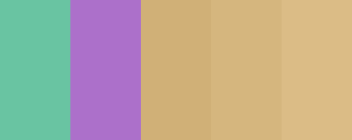 A triadic colour scheme