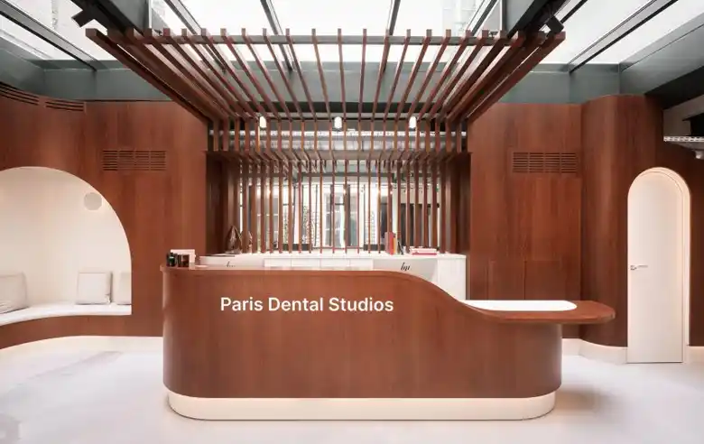 Rustic medical office design of Paris Dental Studio Rustic medical office design of Paris Dental Studio