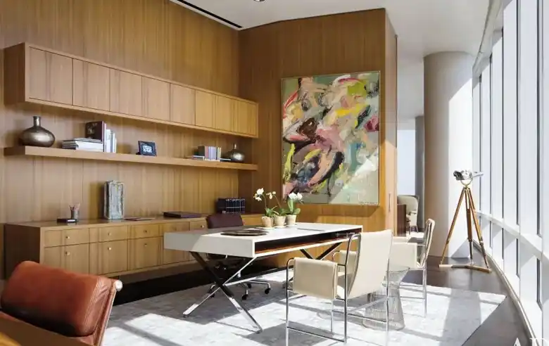 Luxury home office design by Emily Summer's team. Luxury home office design by Emily Summer's team.