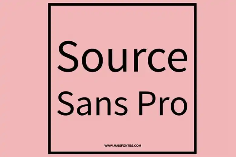 Digital use of Source Sans Pro font Digital use of Source Sans Pro font