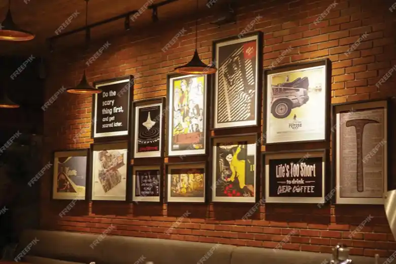 A cafe with living room style interior design
A cafe with living room style interior design