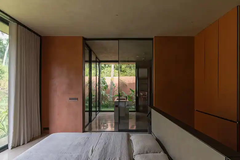 Master Bedroom Design example- Alarine Earth Home - Kochi Master Bedroom Design example- Alarine Earth Home - Kochi