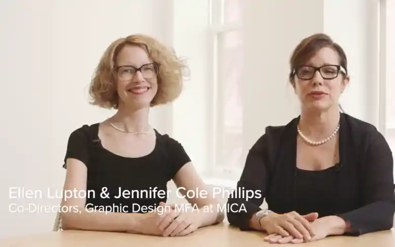 Snapshot of Ellen Lupton and Jennifer Cole Phillips- presenters of a Graphic Design Course by Skillshare
Snapshot of Ellen Lupton and Jennifer Cole Phillips- presenters of a Graphic Design Course by Skillshare