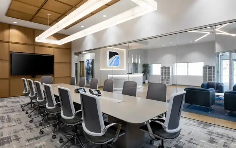 Scandinavian principles used in Builders Asphalt's office Scandinavian principles used in Builders Asphalt's office