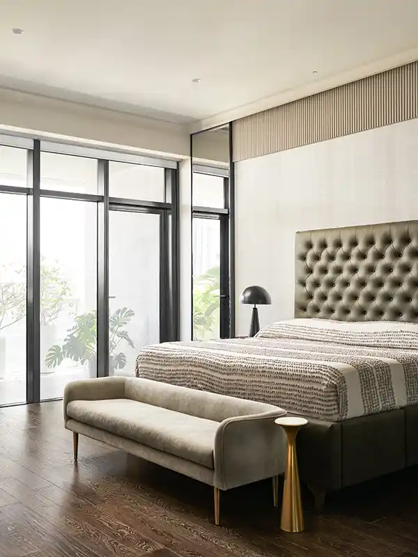 Master Bedroom Design example - Omkar 1973 - Mumbai Master Bedroom Design example - Omkar 1973 - Mumbai