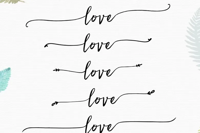 Whimsical romantic script Lovetern by TypeSETit
Whimsical romantic script Lovetern by TypeSETit