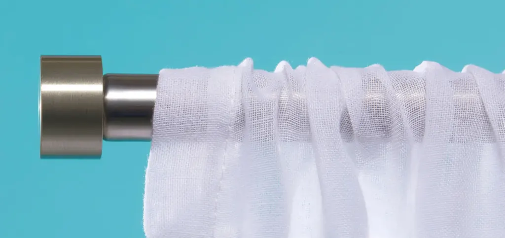 A curtain rod
A curtain rod
