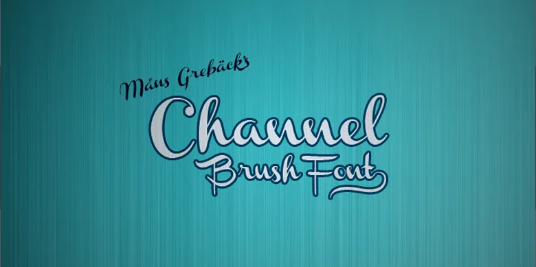 A poster showcasing the nostalgic touch of Channel vintage calligraphy font
A poster showcasing the nostalgic touch of Channel vintage calligraphy font