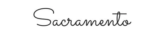 Example of Sacramento font as a cursive and handwritten font. Example of Sacramento font as a cursive and handwritten font.