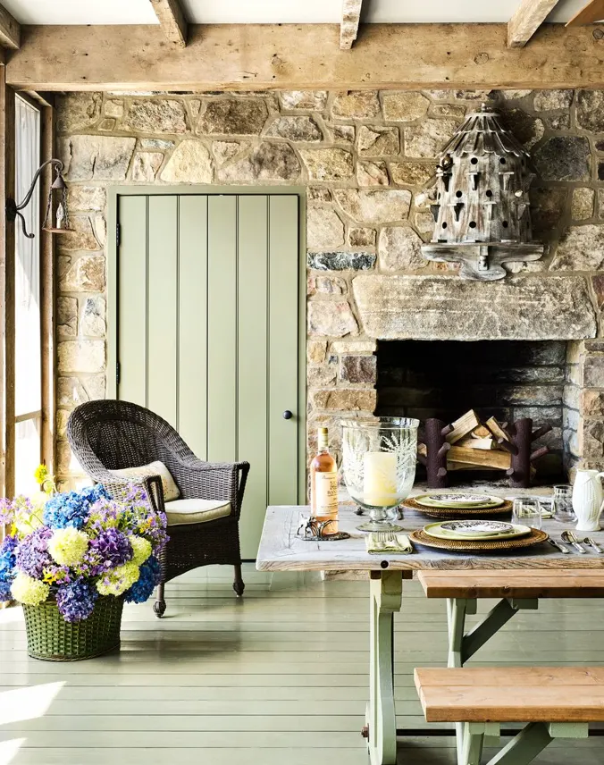An interior space designed with a rustic theme
An interior space designed with a rustic theme