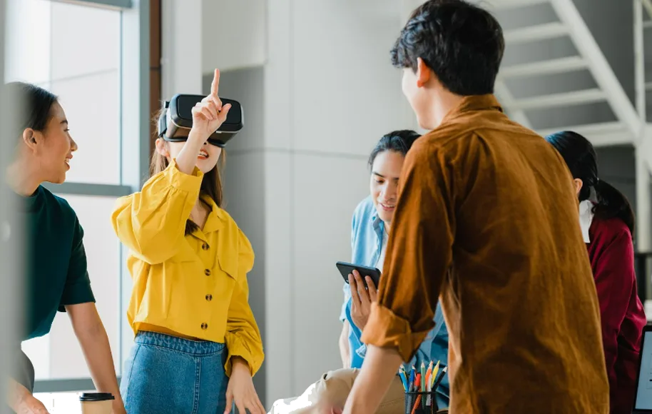 User testing being conducted for a prototype
User testing being conducted for a prototype