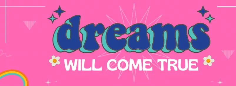 Banner design incorporating hot pink and dark blue to grab attention Banner design incorporating hot pink and dark blue to grab attention