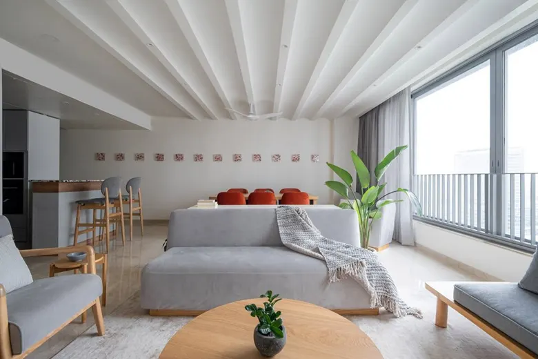 Modern minimalist residential interior design Modern minimalist residential interior design