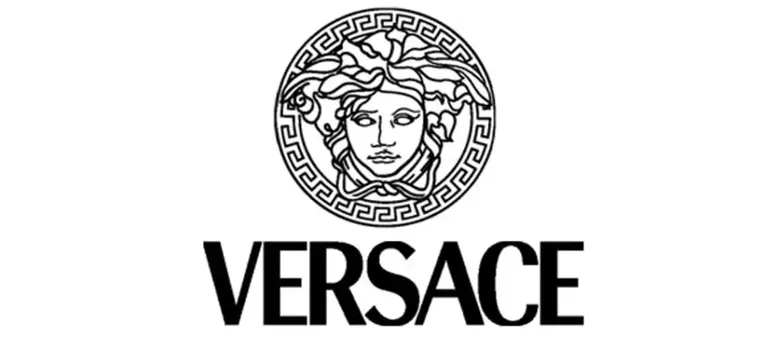 emblem and wordmark-combination logo of Versace emblem and wordmark-combination logo of Versace