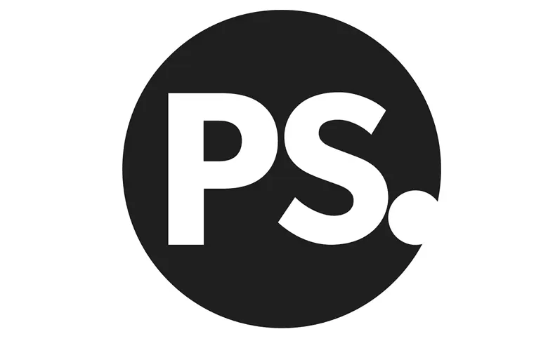 Black and White lettermark logo of YouTube Channel PopSugar Black and White lettermark logo of YouTube Channel PopSugar