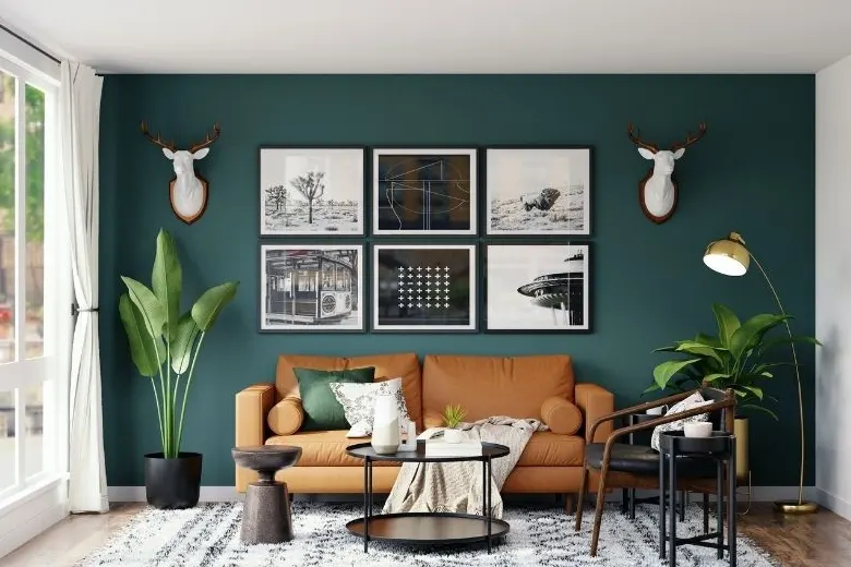 Warm colour scheme chosen for a harmonious look
Warm colour scheme chosen for a harmonious look