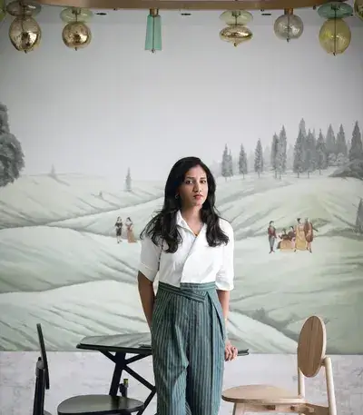 Designer and founder (Beyond Spaces), Mounika Kodali