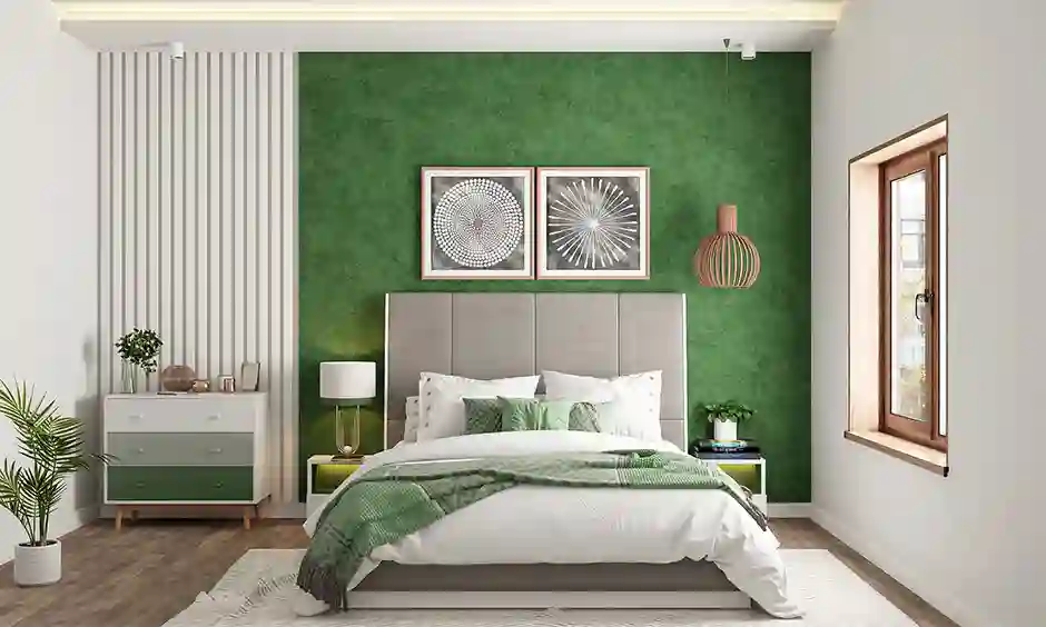 A bedroom interior with contemporary design
A bedroom interior with contemporary design