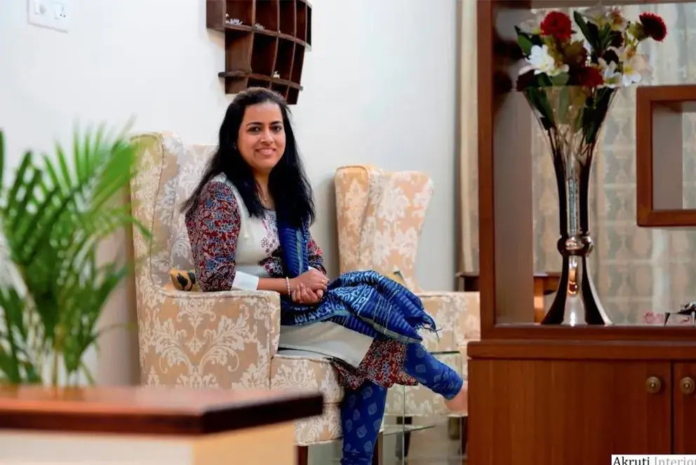 Bharati Havele, founder of Akruti Interiors Bharati Havele, founder of Akruti Interiors