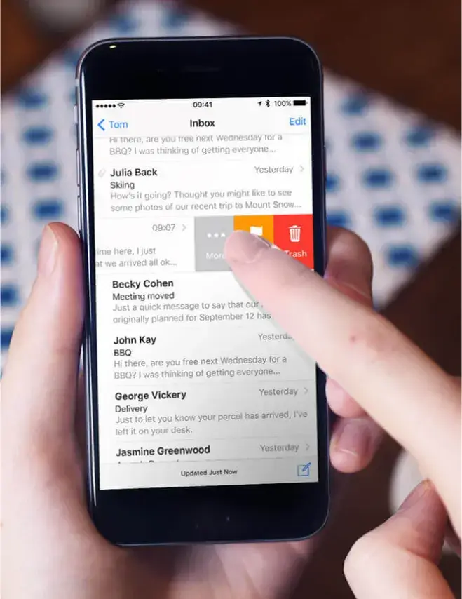 Swipe gestures on mobile that enable intuitive navigation and interaction. Swipe gestures on mobile that enable intuitive navigation and interaction.