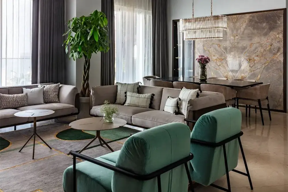 Residential Interior Design Project: Apartment 21,  Crescent Bay, Mumbai