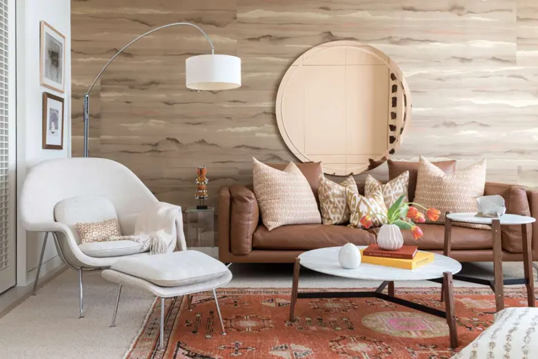 Big mirror in a living room to make it feel broader Big mirror in a living room to make it feel broader